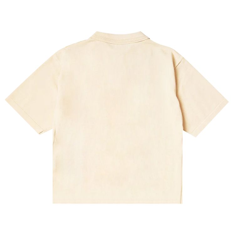 Kapital Cotton Knit Tennessee Aloha Polo Ecru