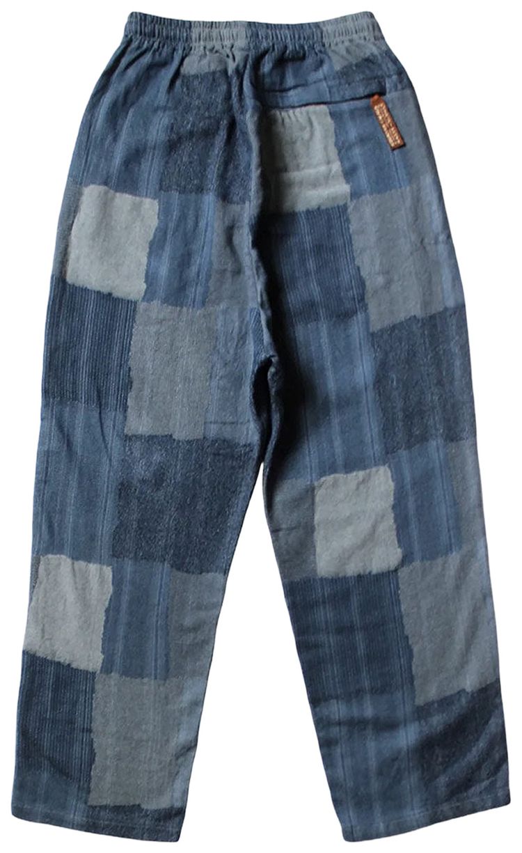 Kapital Cotton Linen Tugihagi Easy Pants Navy