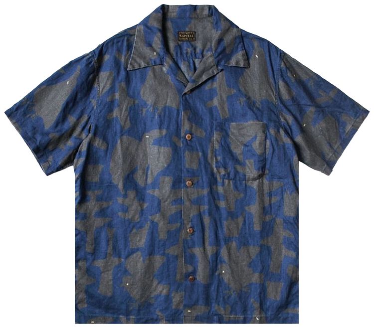 Kapital French Cloth Linen Guiding Light Raven Dye Aloha Indigo