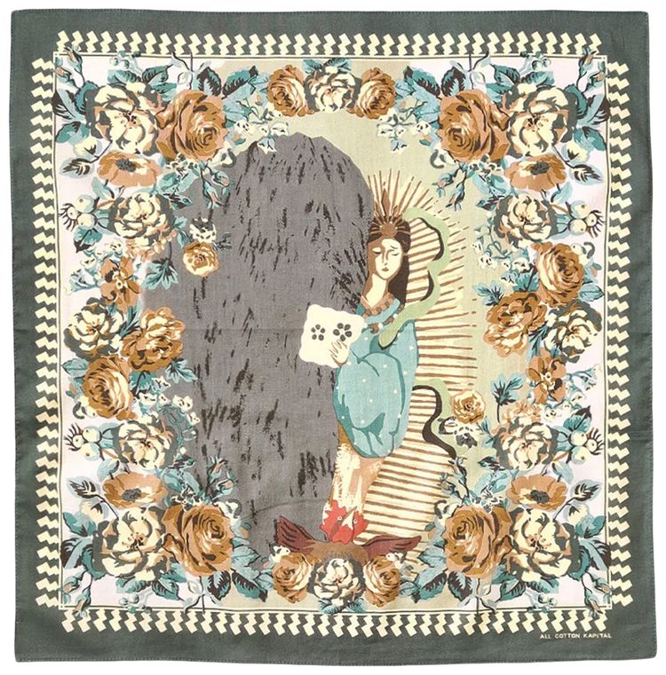 Kapital Color Bandana Khaki