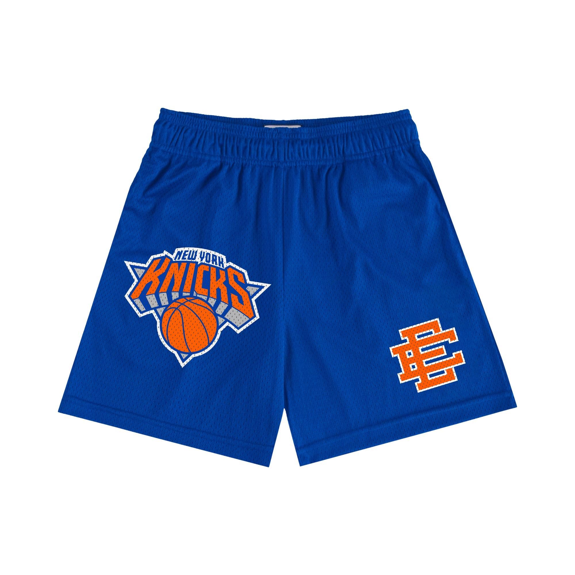 Buy Eric Emanuel EE Knicks Short 'Blue' - EESU26MS27 081BLOR | GOAT