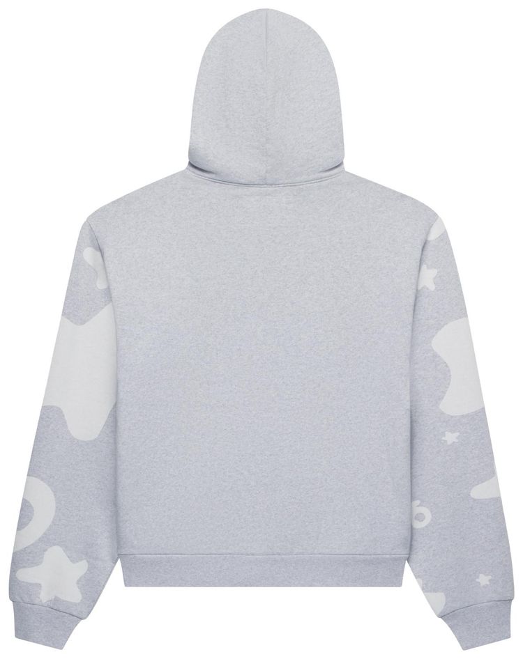 Sp5der Aop Beluga Pullover Hoodie Grey