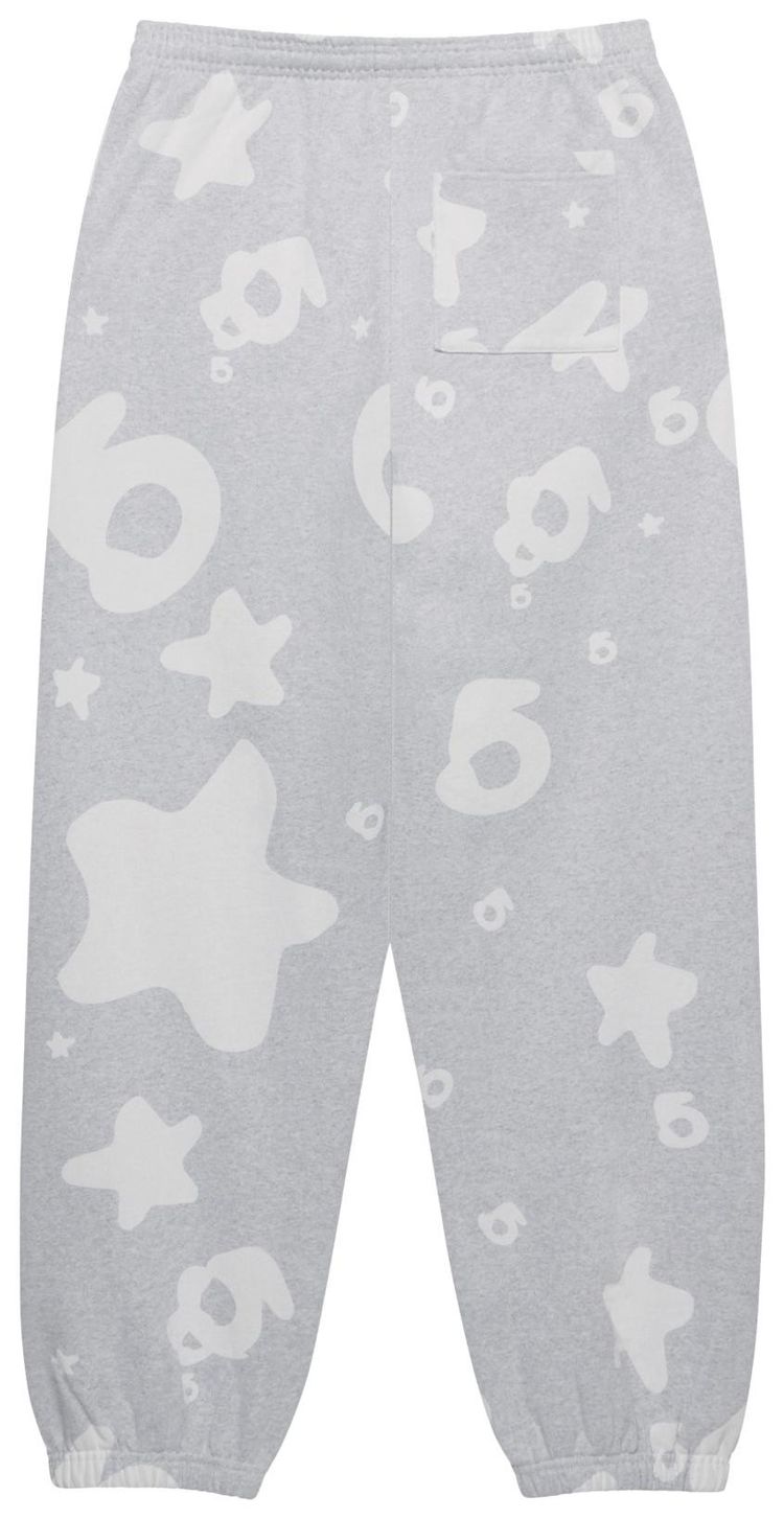 Sp5der AOP Beluga Sweatpant Grey