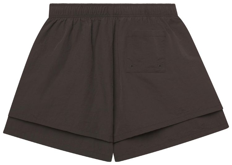 Sp5der Slate Beluga Double Layer Short Black