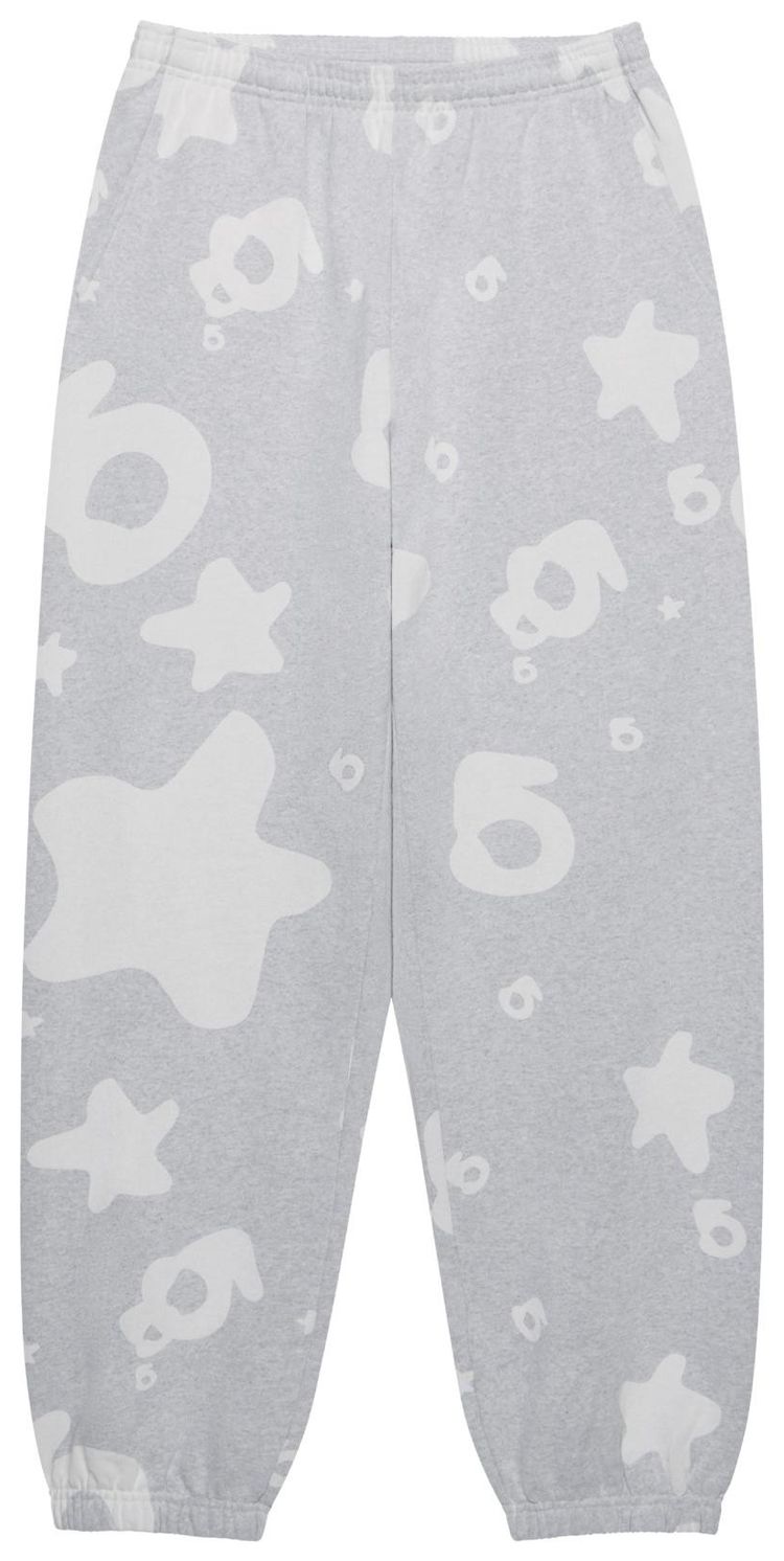 Sp5der AOP Beluga Sweatpant Grey