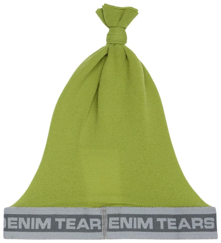 Denim Tears Stocking Wave Cap Green