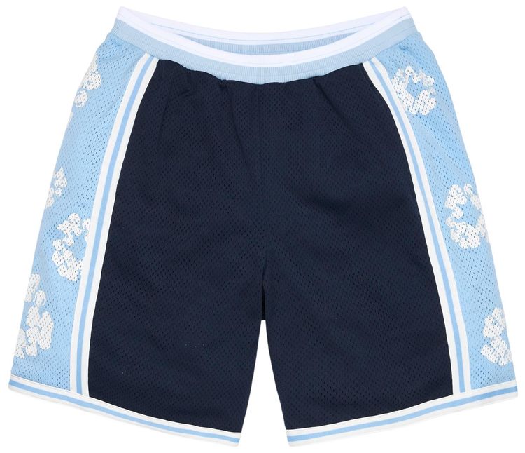 Denim Tears Cotton Wreath Olaf Shorts Blue