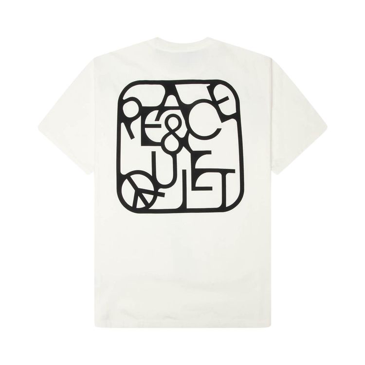 Museum of Peace  Quiet Scramble T Shirt White