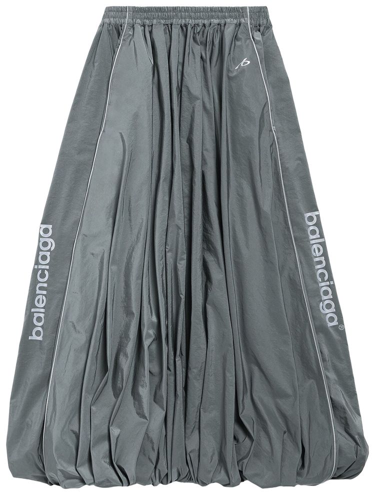Balenciaga Balloon Tracksuit Skirt Elephant Grey