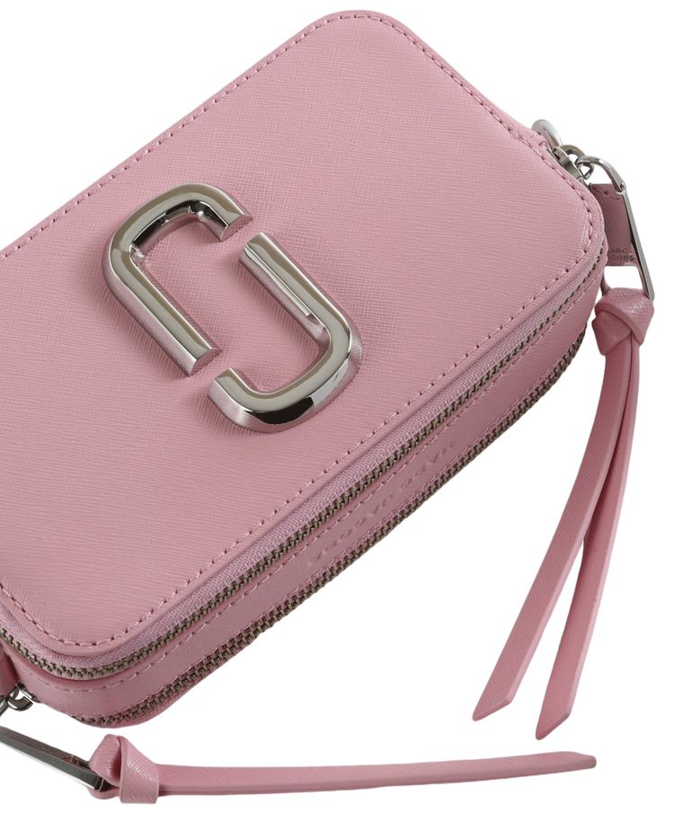 Marc Jacobs The Solid Chain Snapshot Bag Ribbon Pink