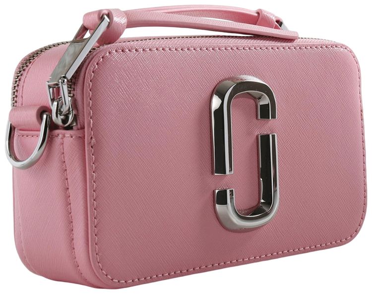 Marc Jacobs The Solid Chain Snapshot Bag Ribbon Pink