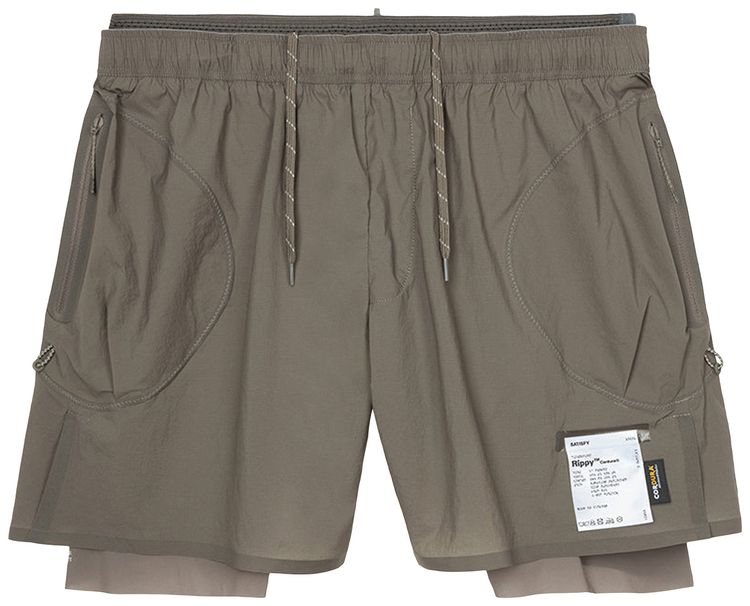 SATISFY Rippy Cordura 5 Shorts Morel