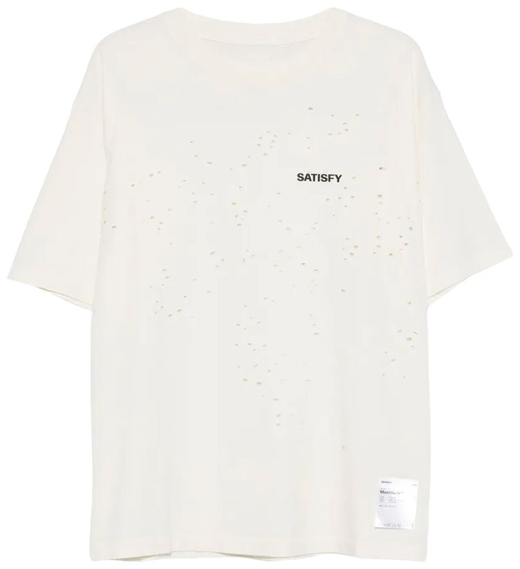 SATISFY Mothtech T Shirt Aged Grey