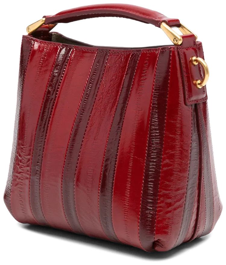 Dries Van Noten Calf Leather Bag Red