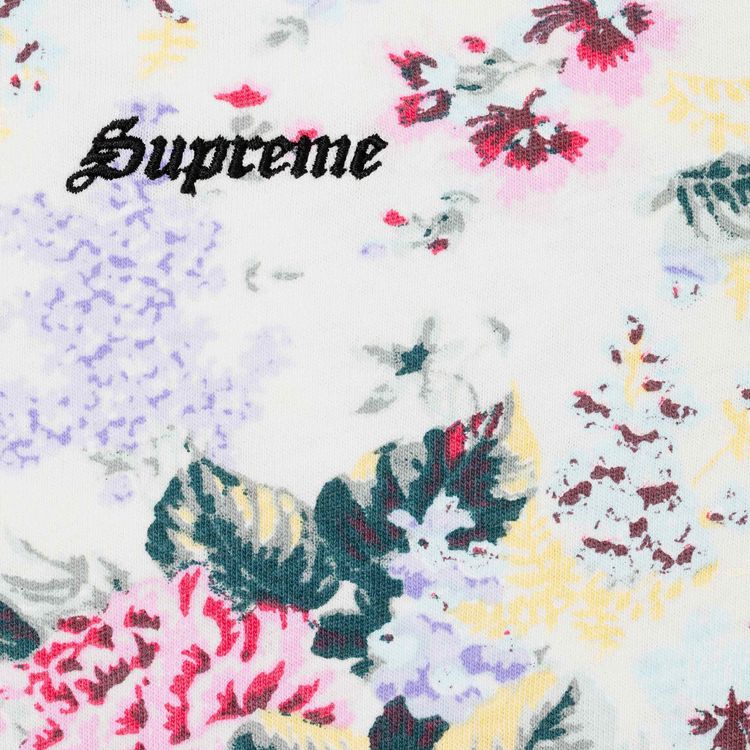 Supreme Washed Short Sleeve Top Floral