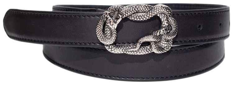 Enfants Riches Deprimes Small Snake Belt BlackWhite Bronze