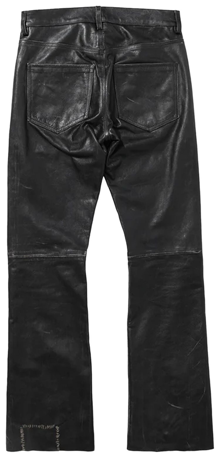 Enfants Riches Deprimes Wicked Game Leather Flares BlackSand