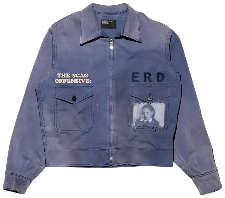 Enfants Riches Deprimes Young Wasp Jacket Navy