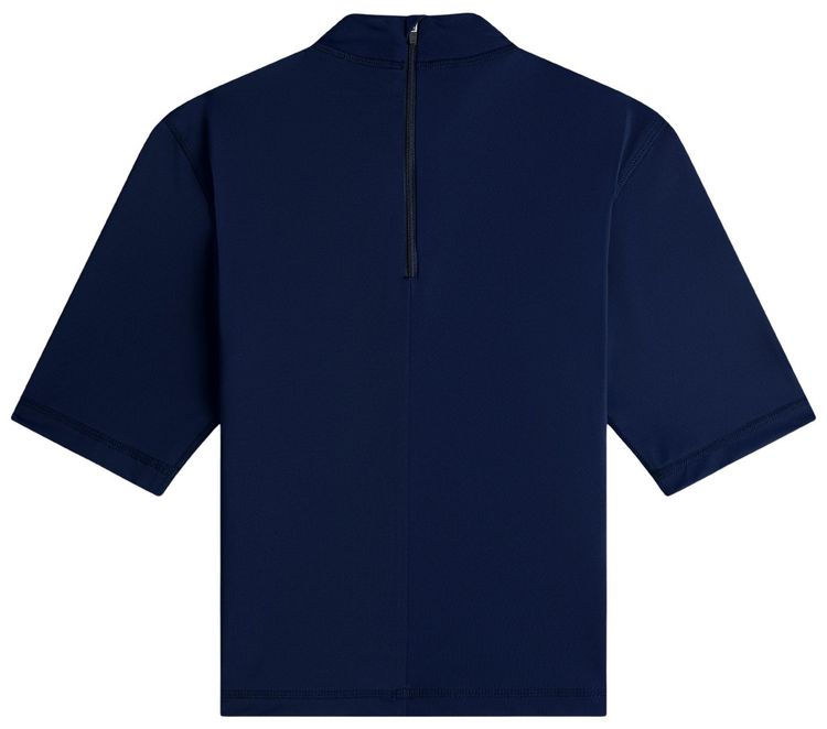 Aime Leon Dore Short Sleeve Crest Rash Guard Navy Blazer