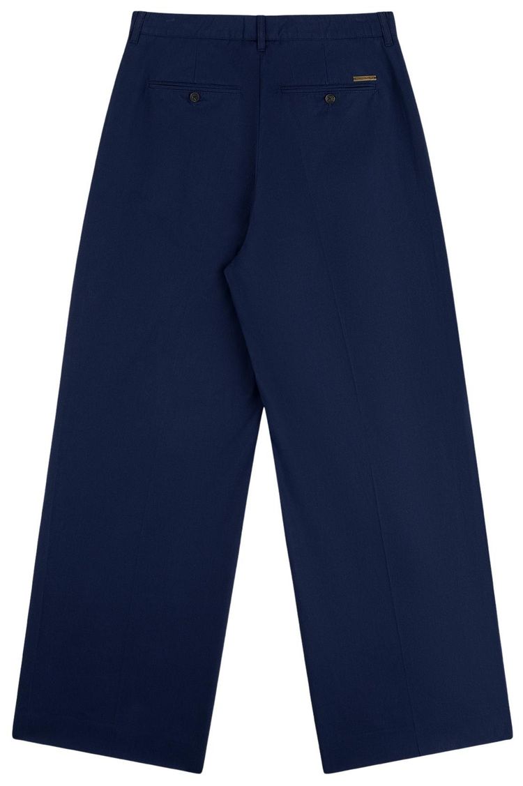 Aime Leon Dore Lightweighted Pleated Cotton Trouser Navy Blazer