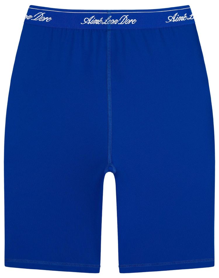 Aime Leon Dore Logo Biker Short Royal Blue