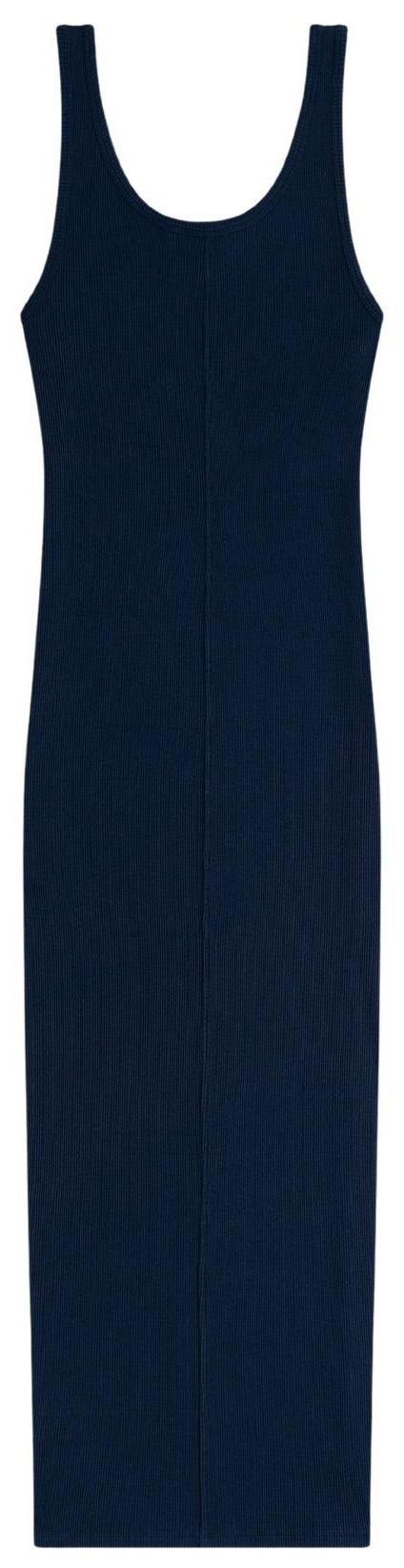 Aime Leon Dore Embroidered Logo Tank Dress Navy Blazer