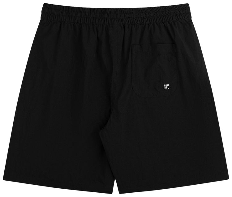 Aime Leon Dore Long Nylon Track Short Jet Black