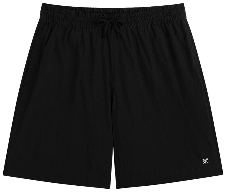 Aime Leon Dore Long Nylon Track Short Jet Black
