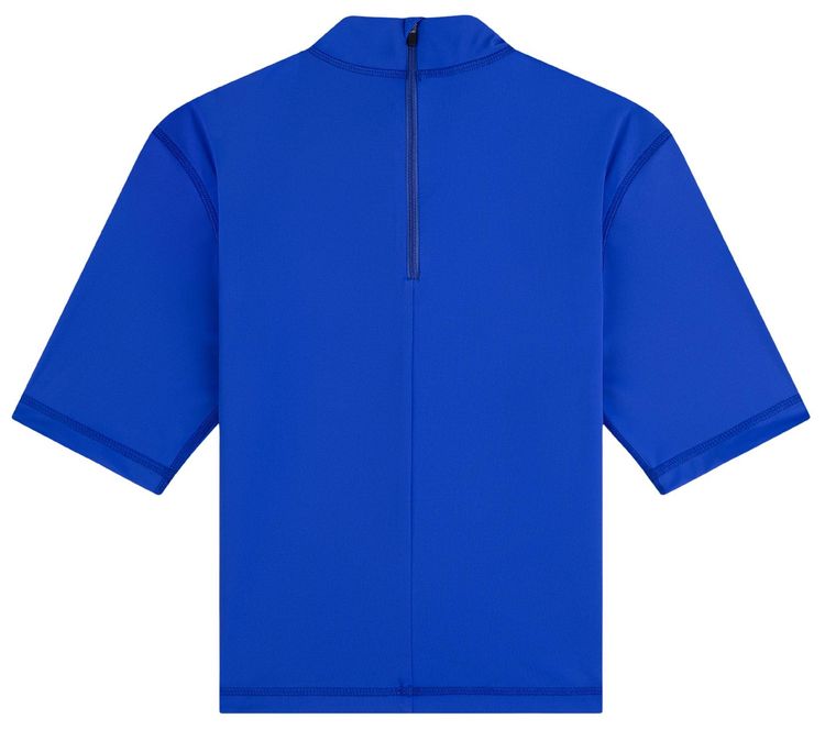Aime Leon Dore Short Sleeve Crest Rash Guard Amparo Blue