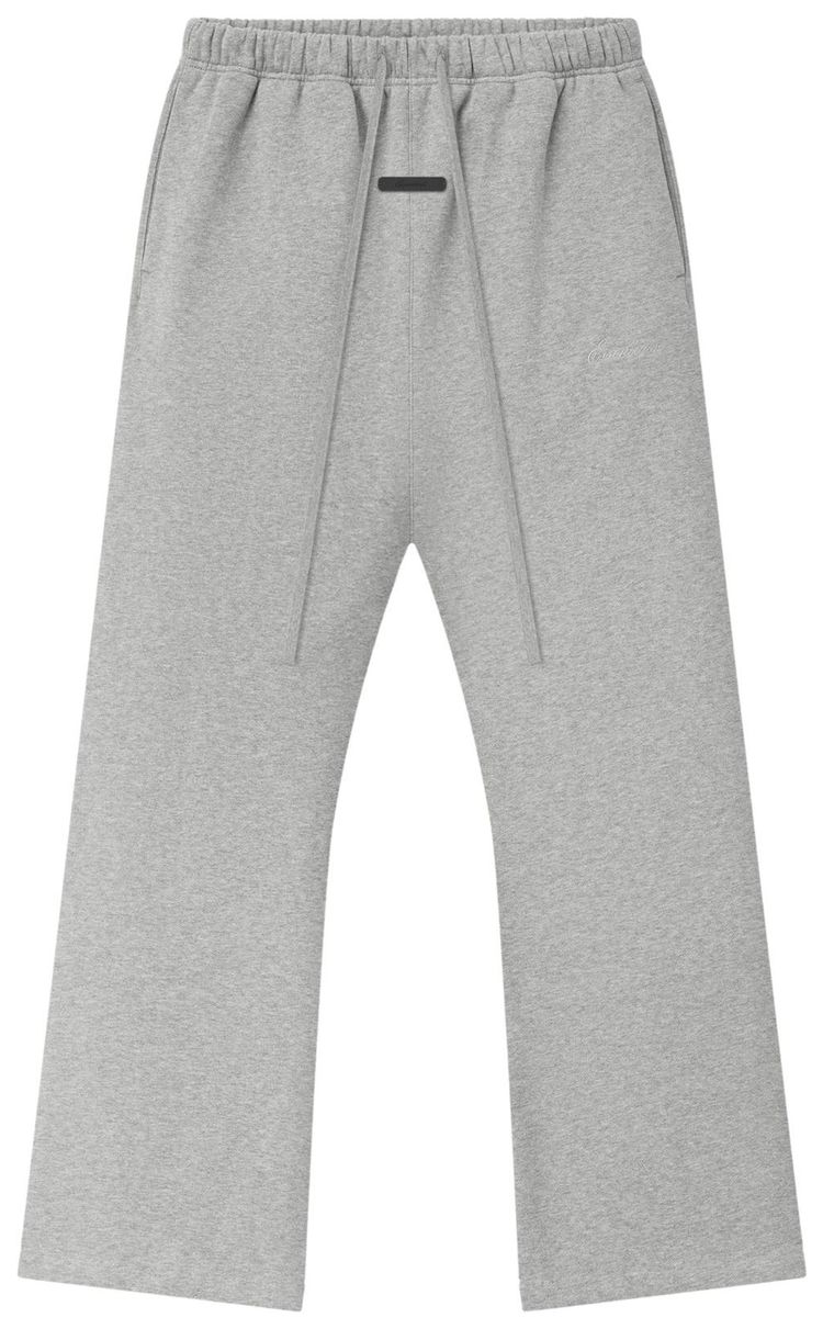 Fear of God Essentials Signature Flare Sweatpant Concrete HeatherDark Concrete Heather