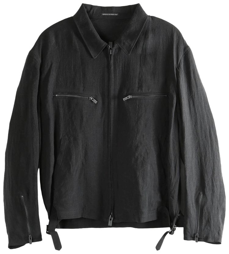 Yohji Yamamoto Zip Blouson Black