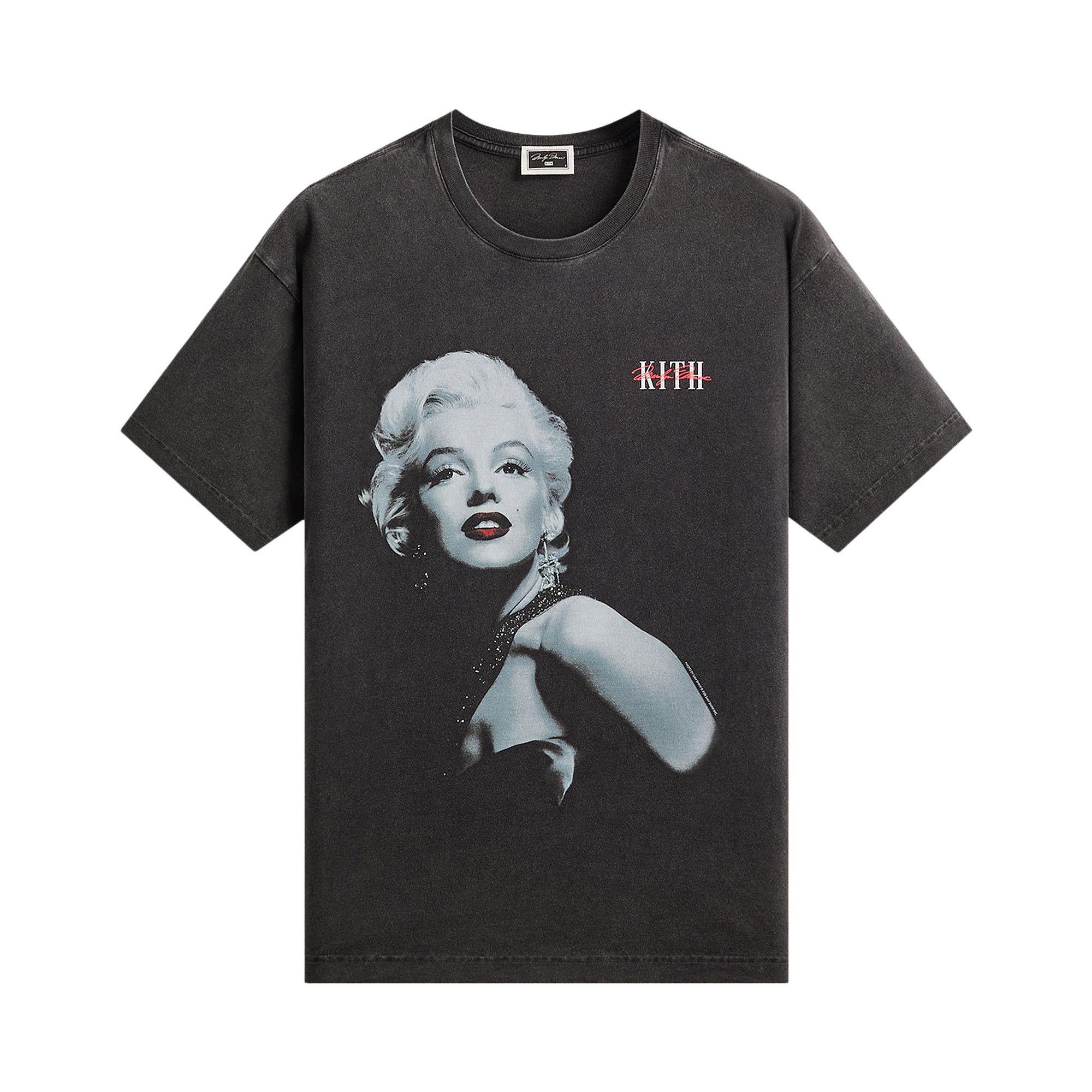 Buy Kith For Marilyn Monroe Glamour Vintage Tee 'Black