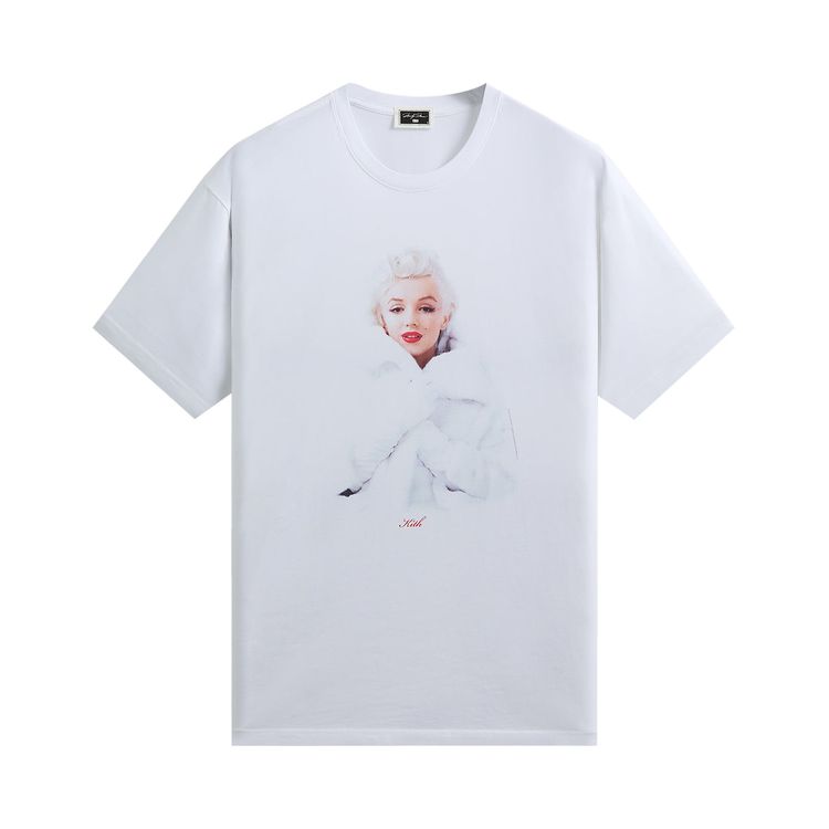 Kith For Marilyn Monroe Fur Coat Tee White