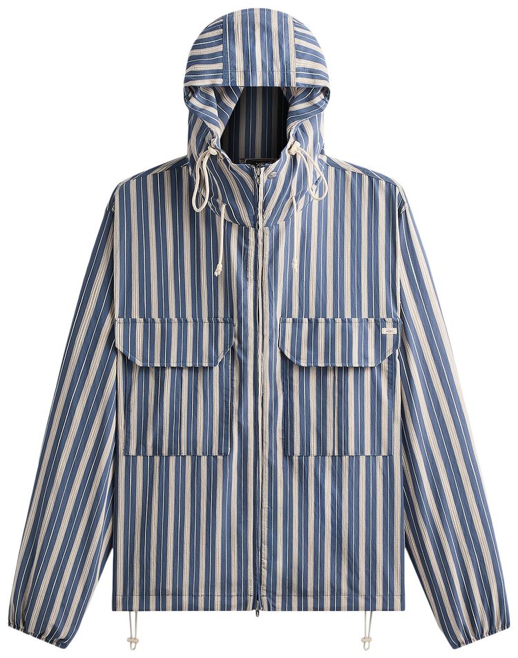 Kith Barre Stripe Full Zip Raj Jacket Breeze