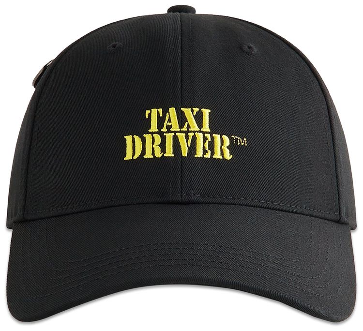 Kith For Taxi Driver Washed Twill Classic Cap Black