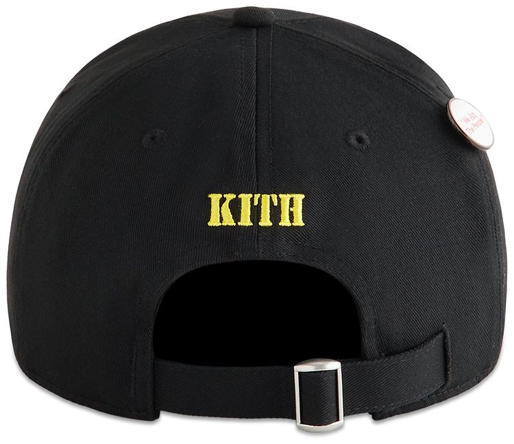 Kith For Taxi Driver Washed Twill Classic Cap Black