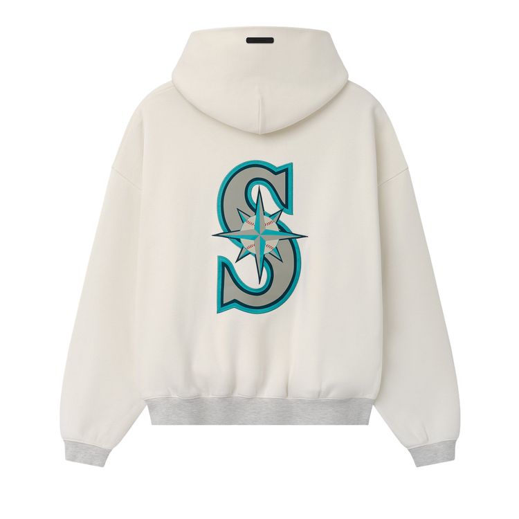 Fear of God Essentials Mariners Sport Hoodie Cream White