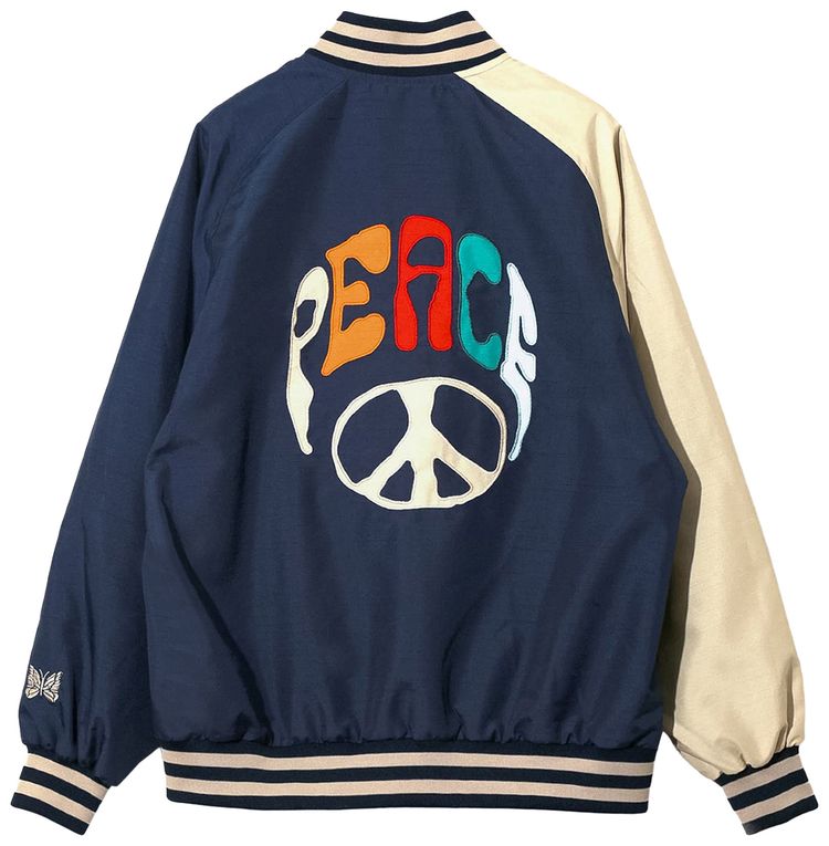 Needles Stadium Jacket Navy