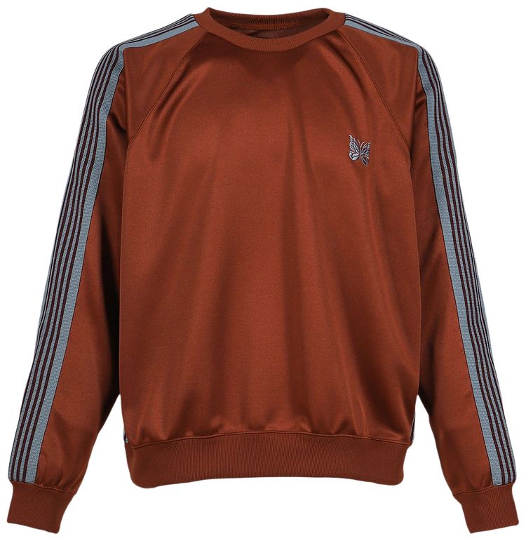 Needles Track Crewneck Rust