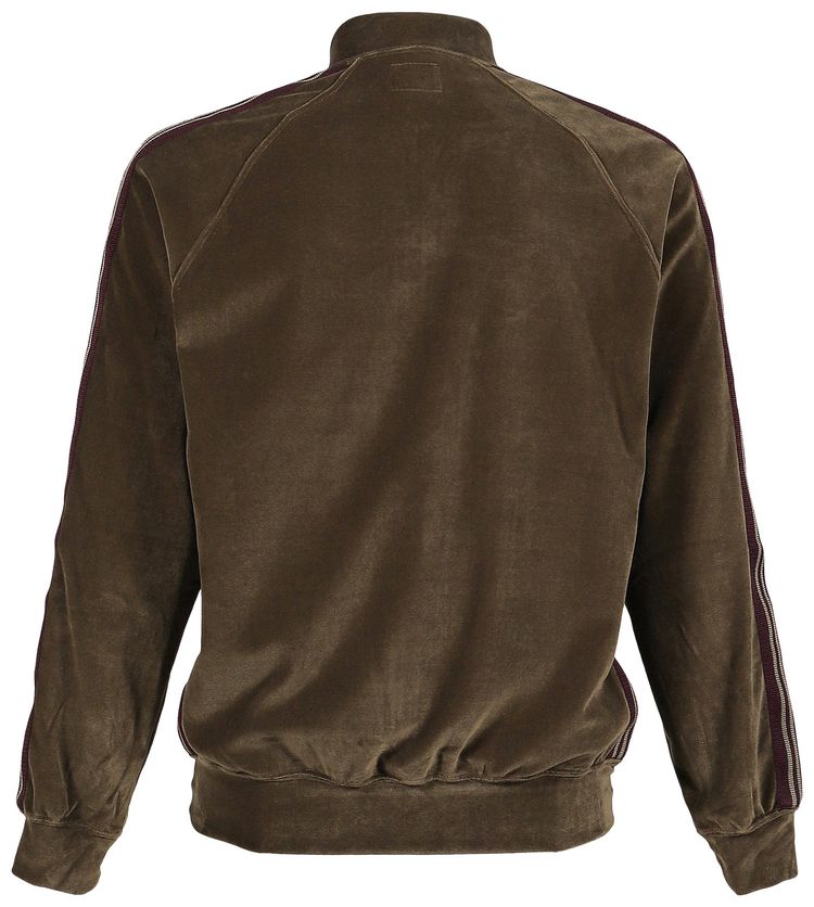 Needles Rib Collar Track Jacket Taupe