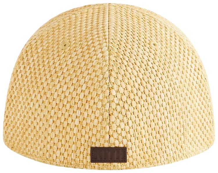 Kith x 47 For The Los Angeles Dodgers Raffia Franchise Ls Cap Natural