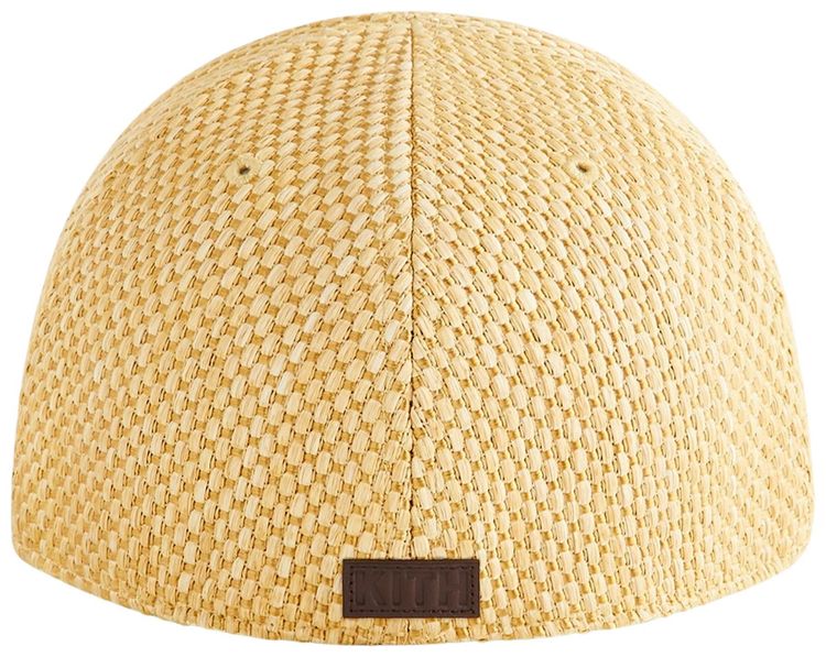 Kith x 47 For The New York Yankees Raffia Franchise Ls Cap Natural