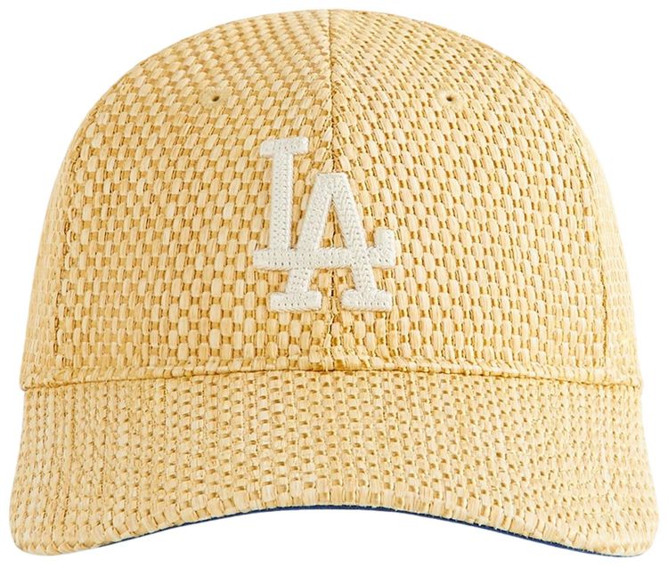 Kith x 47 For The Los Angeles Dodgers Raffia Franchise Ls Cap Natural