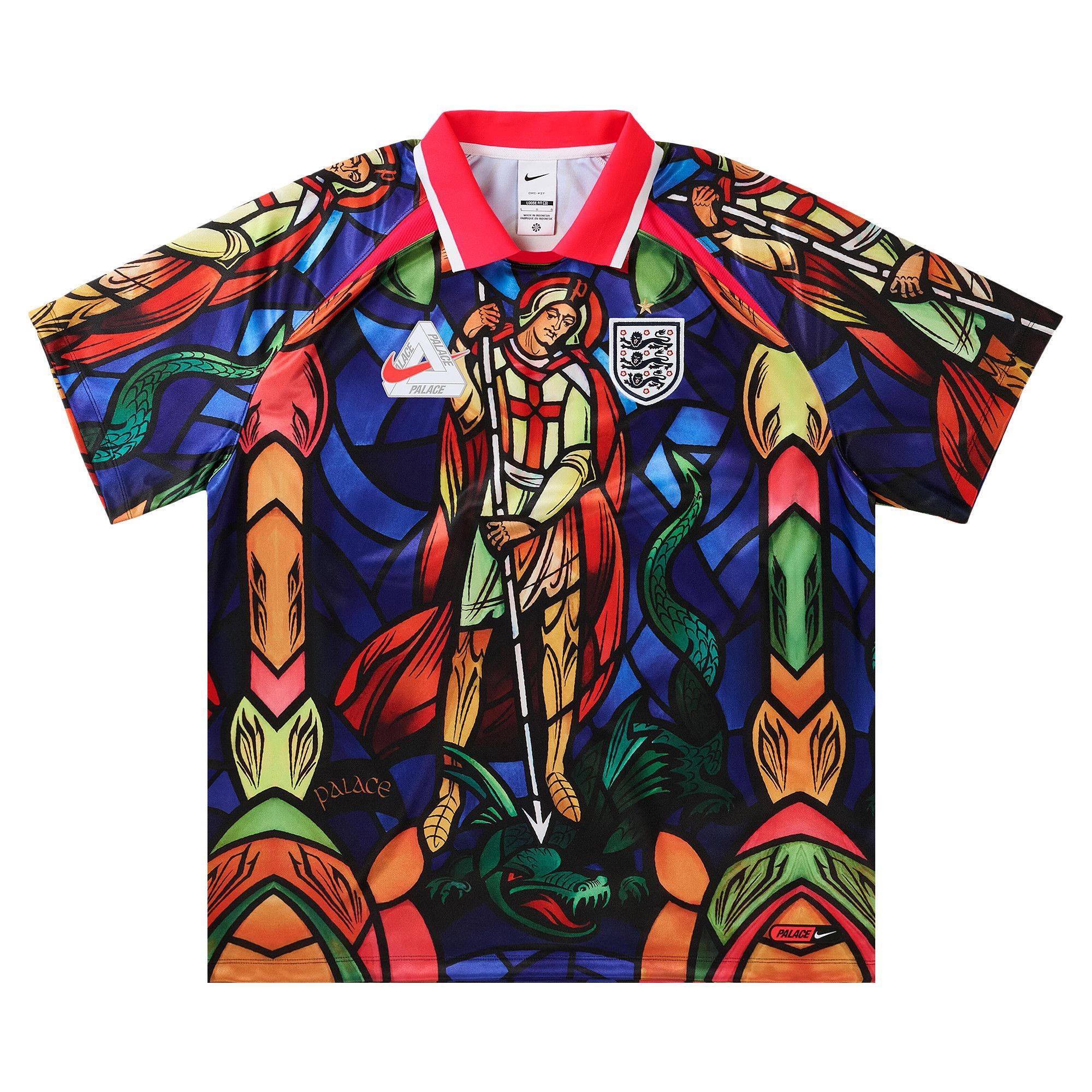 Buy Palace x Nike England Dri-Fit Football Jersey 'Bright Crimson