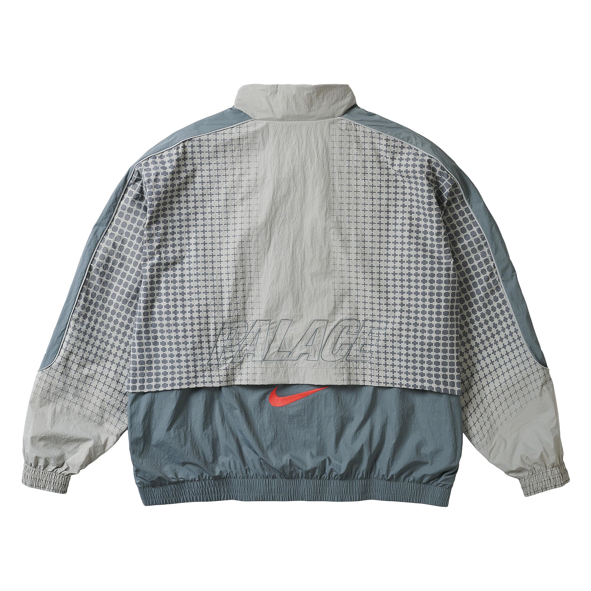 Buy Palace x Nike England Solo Swoosh Track Jacket 'Pewter Grey