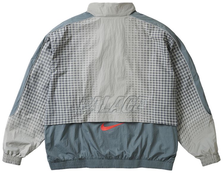 Palace x Nike England Solo Swoosh Track Jacket Pewter GreyCool Grey