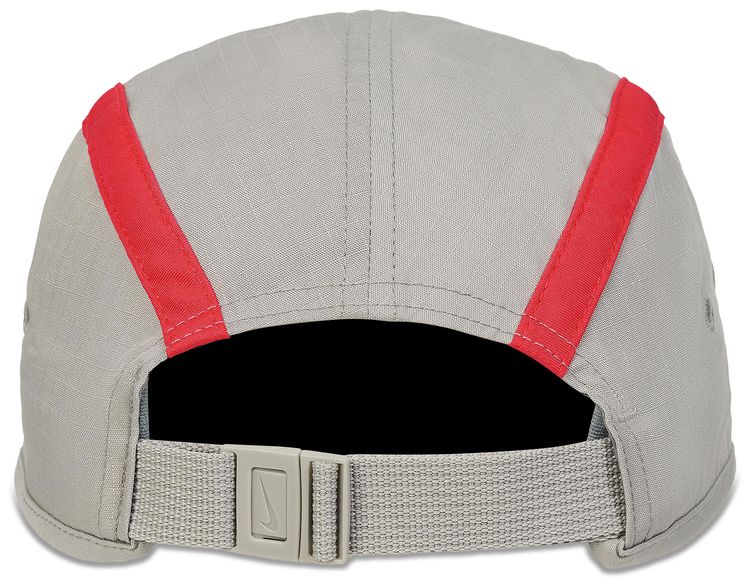 Palace x Nike England Unstructured Cap Pewter GreyCool GreyBright Crimson