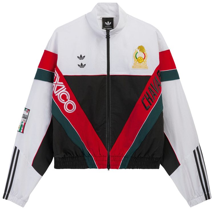 Adidas x Willy Chavarria CDM Woven Track Jacket BlackWhite