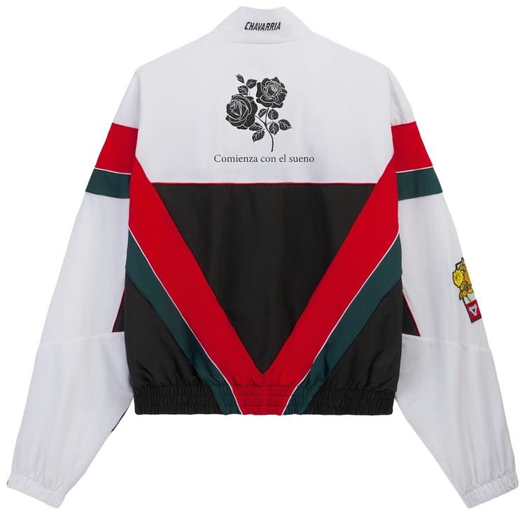 Adidas x Willy Chavarria CDM Woven Track Jacket BlackWhite
