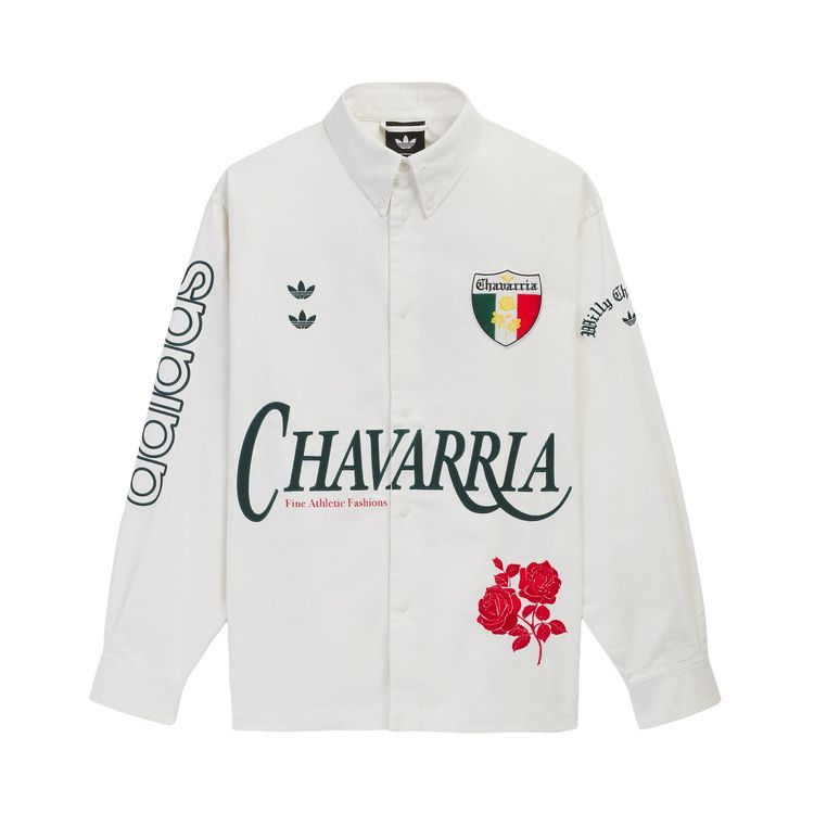 Adidas x White Chavarria Button Up Shirt Off White